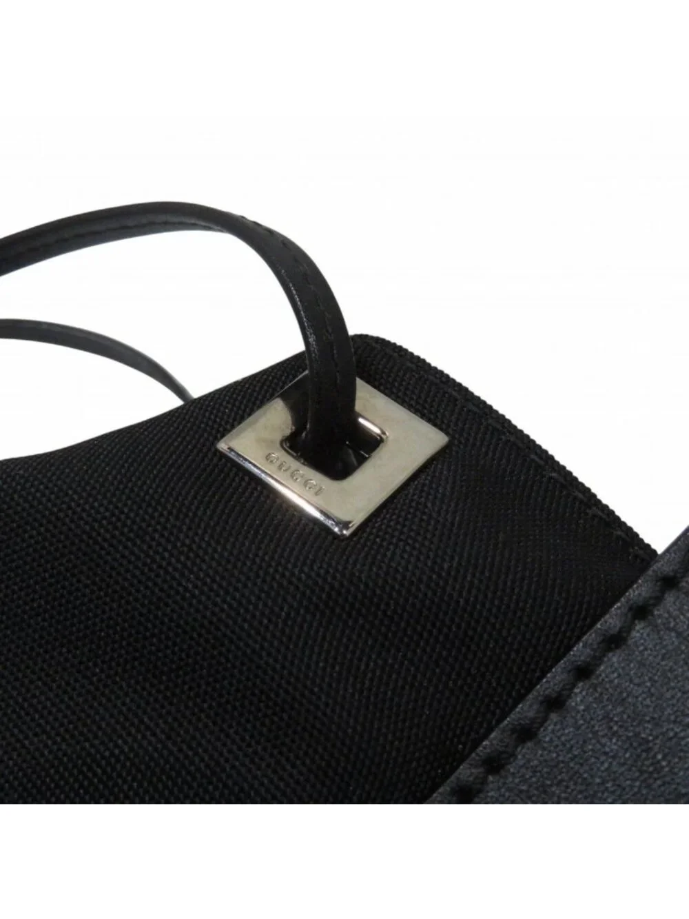 Gucci Tote Bag Nylon Black